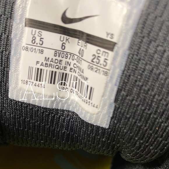 🌸Spring Sale🌸 Nike M2K Tekno Lux Black Canvas Womens Size AUTHENTIC BV0970 001 - Picture 7 of 8